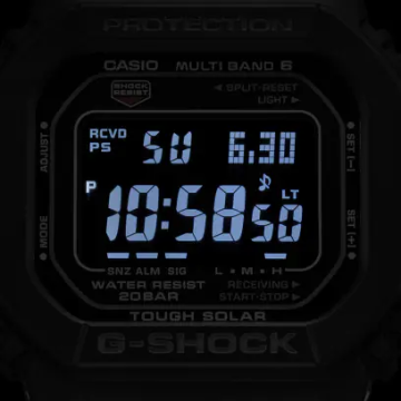 g-shock  GW-M5610UBC-1JF【国内正規品】【ノベルティ付・ｷﾞﾌﾄ包装無料】ｇショック 腕時計 メンズ ｿｰﾗｰ電波画像