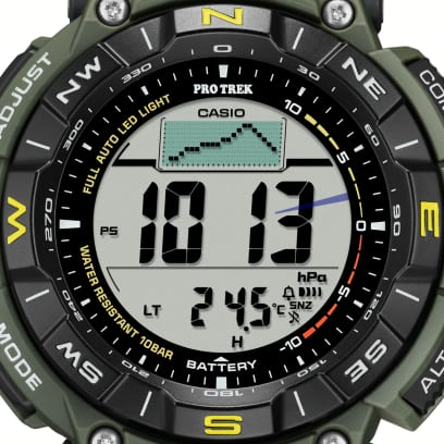 プロトレック PRG-340-3JF 【国内正規品】【ノベルティ付・ｷﾞﾌﾄ包装･ｻｲｽﾞ調整無料】 メンズ腕時計  Climber Line画像