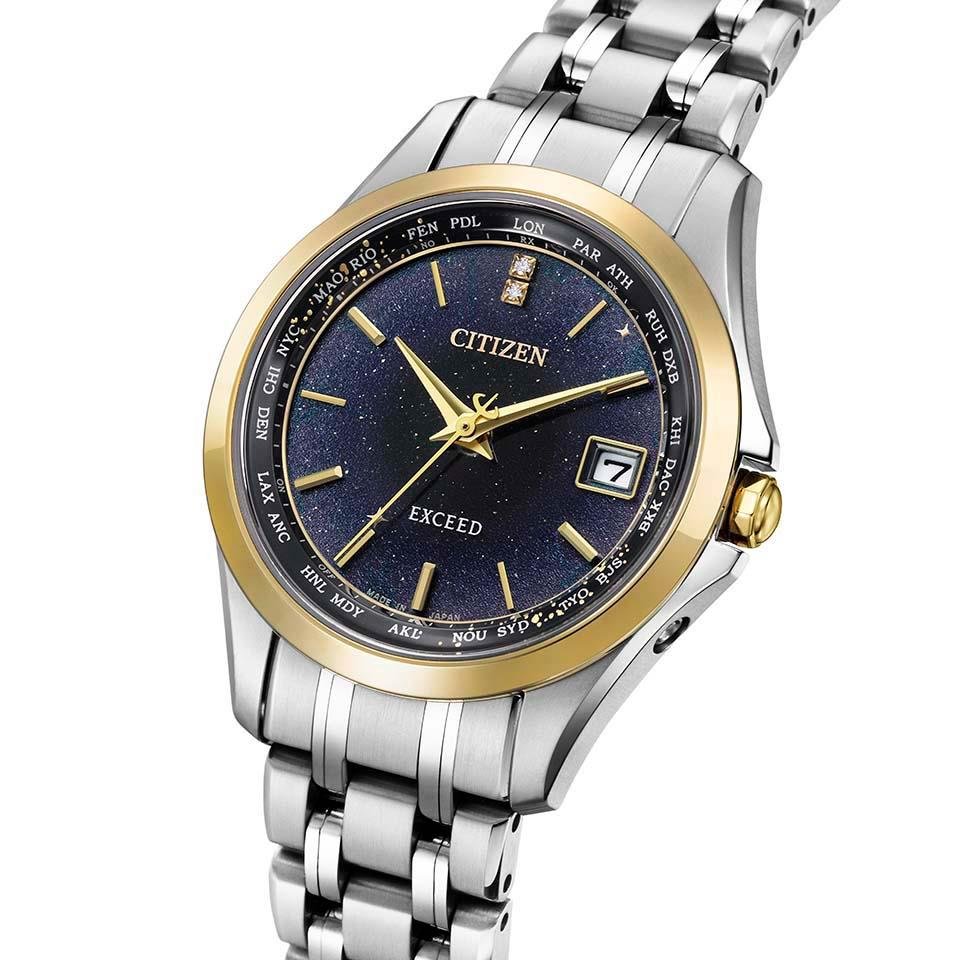 EC1127-68L ｴｸｼｰﾄﾞ【ﾉﾍﾞﾙﾃｨ付・国内正規品・ｷﾞﾌﾄ包装･ﾍﾞﾙﾄ調整無料】腕時計 ﾚﾃﾞｨｰｽ ｿｰﾗｰ電波 限定の画像