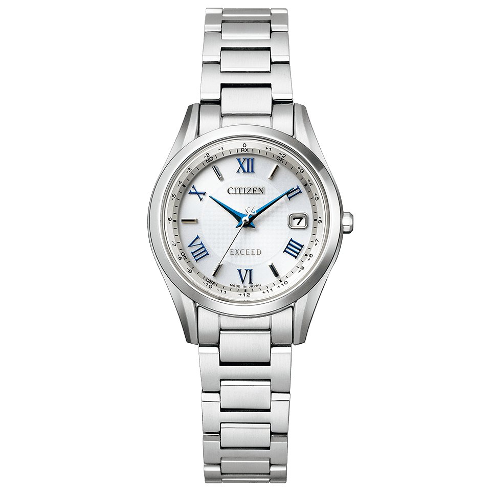 ES9370-62A ｴｸｼｰﾄﾞ【ﾉﾍﾞﾙﾃｨ付・国内正規品・ｷﾞﾌﾄ包装･ﾍﾞﾙﾄ調整無料】腕時計 ﾚﾃﾞｨｰｽ ｿｰﾗｰ電波の画像