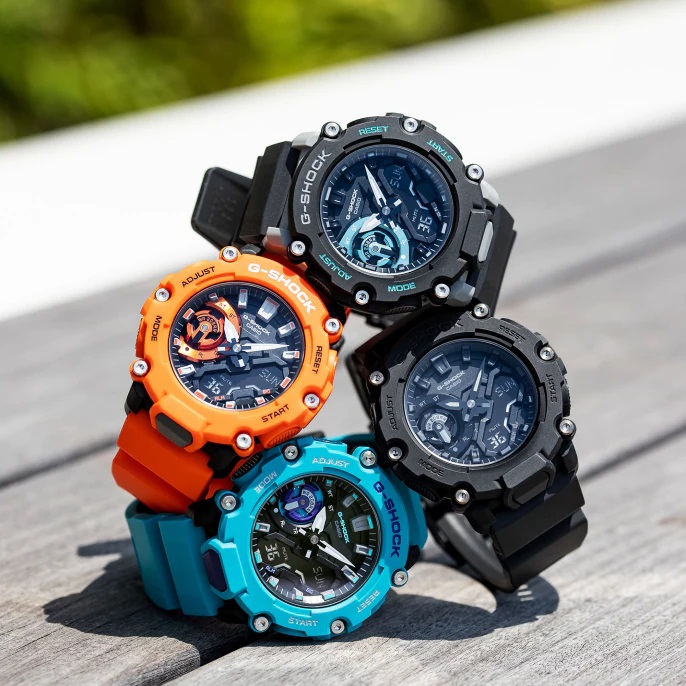 g-shock GA-2200BB-1AJF【15時までの注文で当日発送(休業日を除く)・国内正規品・ノベルティ付・ギフト包装無料】メンズ腕時計の画像