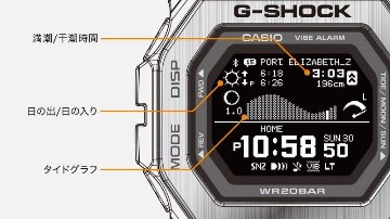 gショック GBX-100-8JF【15時までの注文で当日発送（休業日を除く)・国内正規品・ノベルティ付・ギフト包装無料】メンズ腕時計 ソーラーの画像