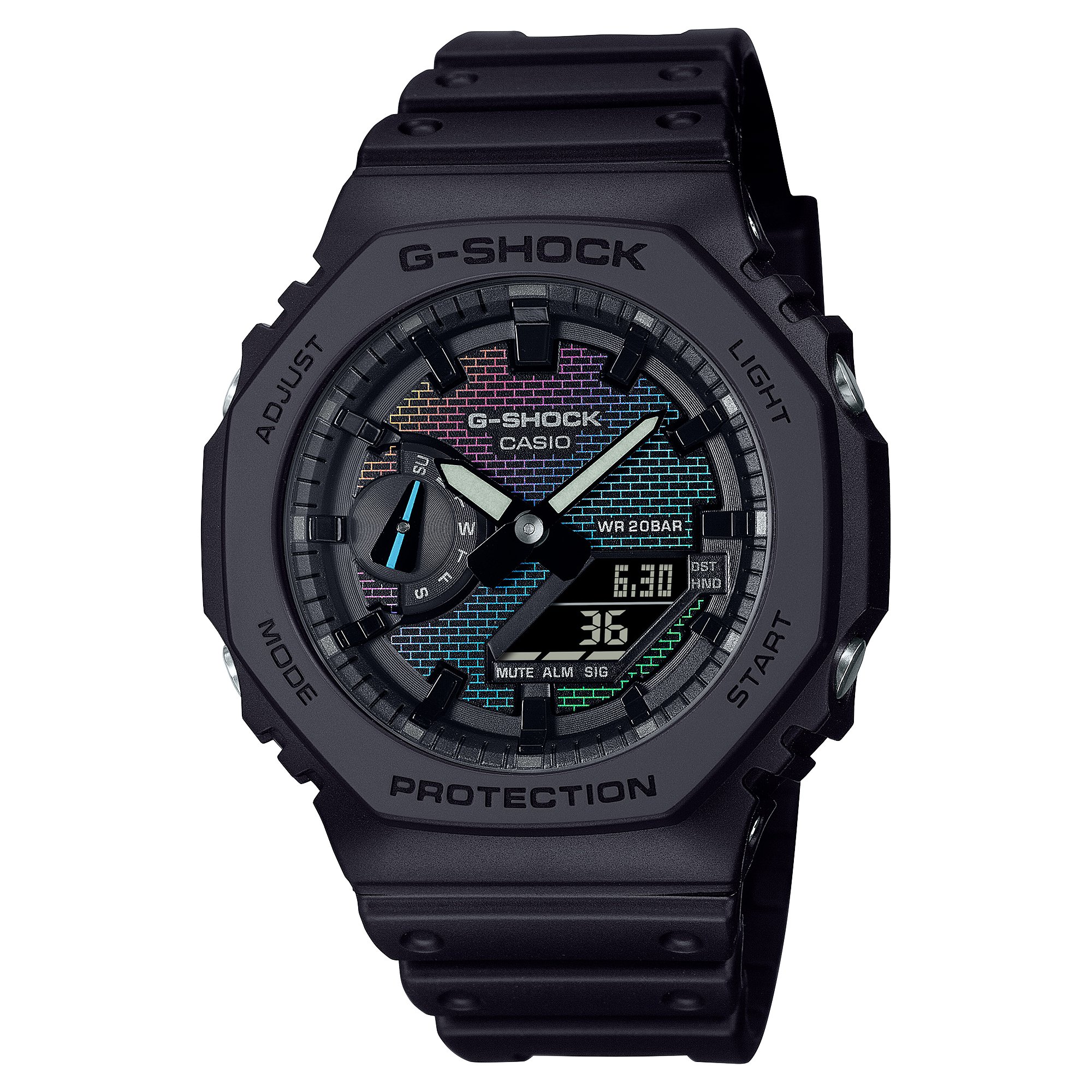 g-shock GA-2100RW-1AJF【15時までの注文で当日発送(休業日を除く)・国内正規品・ノベルティ付・ギフト包装無料】メンズ腕時計の画像