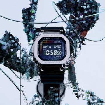 g-shock GM-5600RW-1JF【15時までの注文で当日発送(休業日を除く)・国内正規品・ノベルティ付・ギフト包装無料】メンズ腕時計の画像