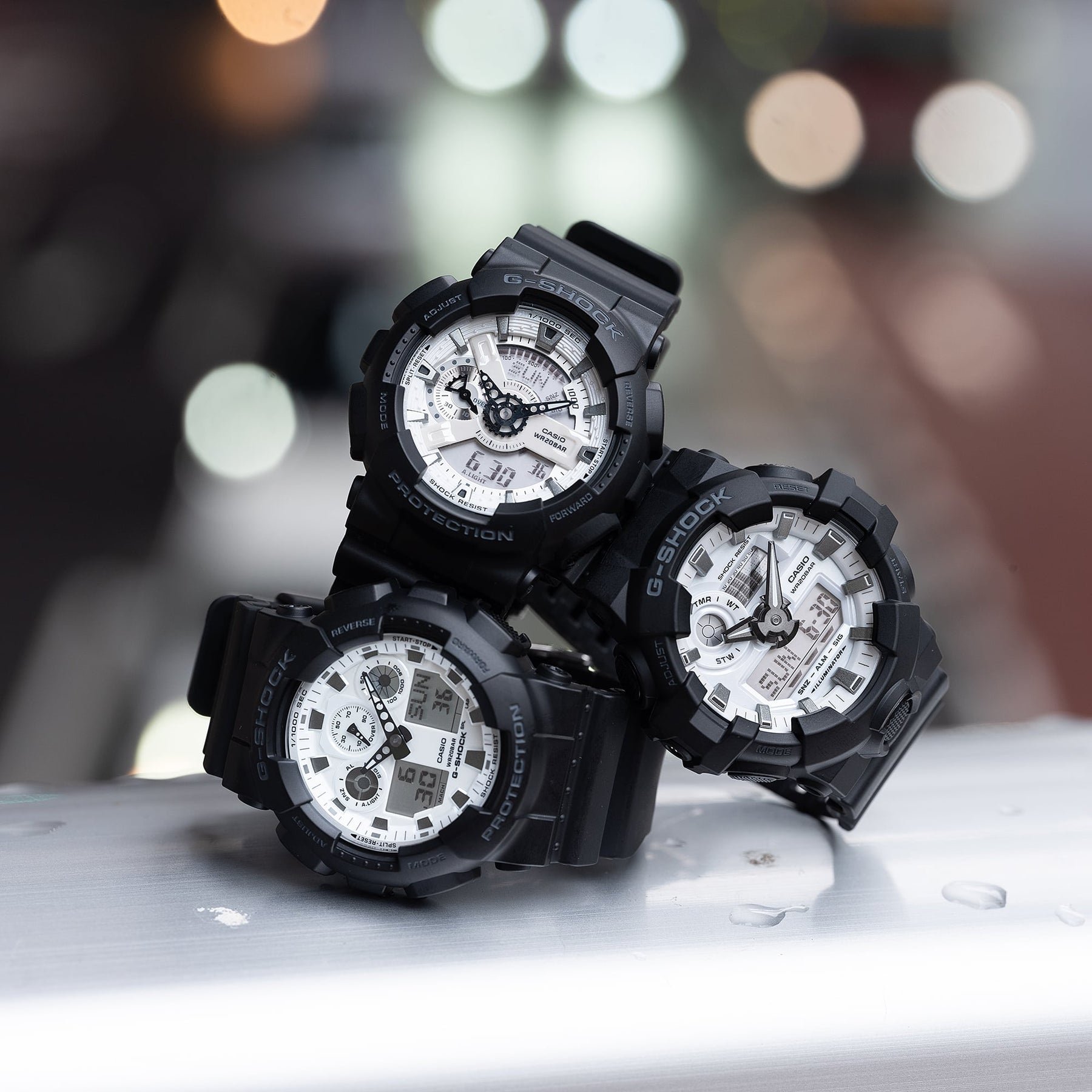 Gショック GA-100WD-1AJF：【新品正規品・ノベルティ付・ギフト包装無料】メンズ腕時計の画像