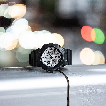 Gショック GA-100WD-1AJF：【新品正規品・ノベルティ付・ギフト包装無料】メンズ腕時計の画像