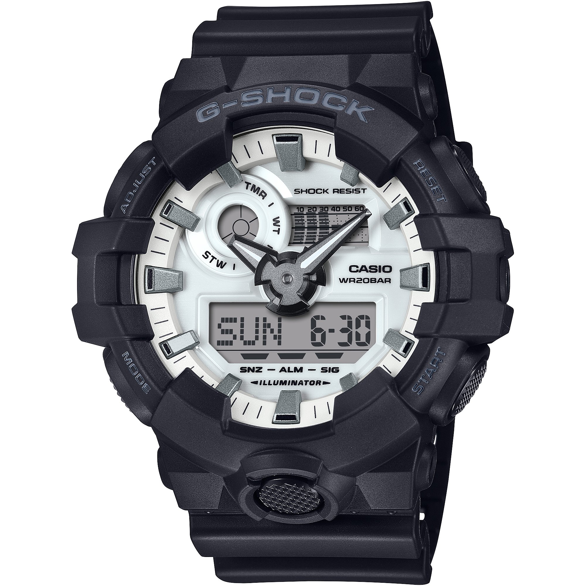 g-shock GA-700WD-1AJF【15時までの注文で当日発送(休業日を除く)・国内正規品・ノベルティ付・ギフト包装無料】メンズ腕時計の画像