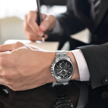 AT8040-57E  アテッサ【ノベルティ付・ｷﾞﾌﾄ包装･ベルト調整無料・国内正規品】腕時計 メンズ ソーラー電波の画像