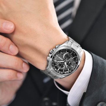 AT8040-57E  アテッサ【ノベルティ付・ｷﾞﾌﾄ包装･ベルト調整無料・国内正規品】腕時計 メンズ ソーラー電波の画像