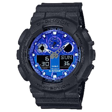 gショック:GA-100FL-1AJF【15時までの注文で当日発送(休業日を除く)・国内正規品・ノベルティ付・ギフト包装無料】メンズ腕時計の画像