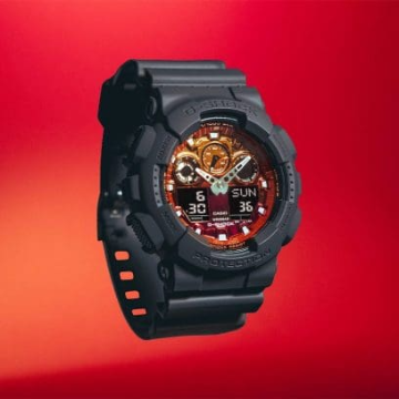 gショック:GA-100FL-8AJF【15時までの注文で当日発送(休業日を除く)・国内正規品・ノベルティ付・ギフト包装無料】メンズ腕時計の画像