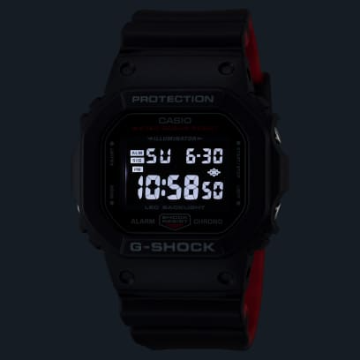 g-shock:DW-5600UHR-1JF【15時までの注文で当日発送(休業日を除く)・国内正規品・ノベルティ付・ギフト包装無料】メンズ腕時計の画像