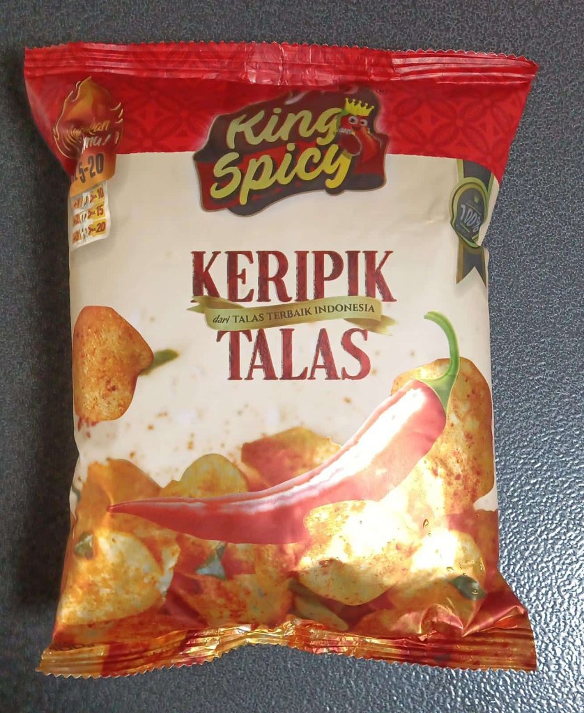 King Spicy Taro Chipsの画像