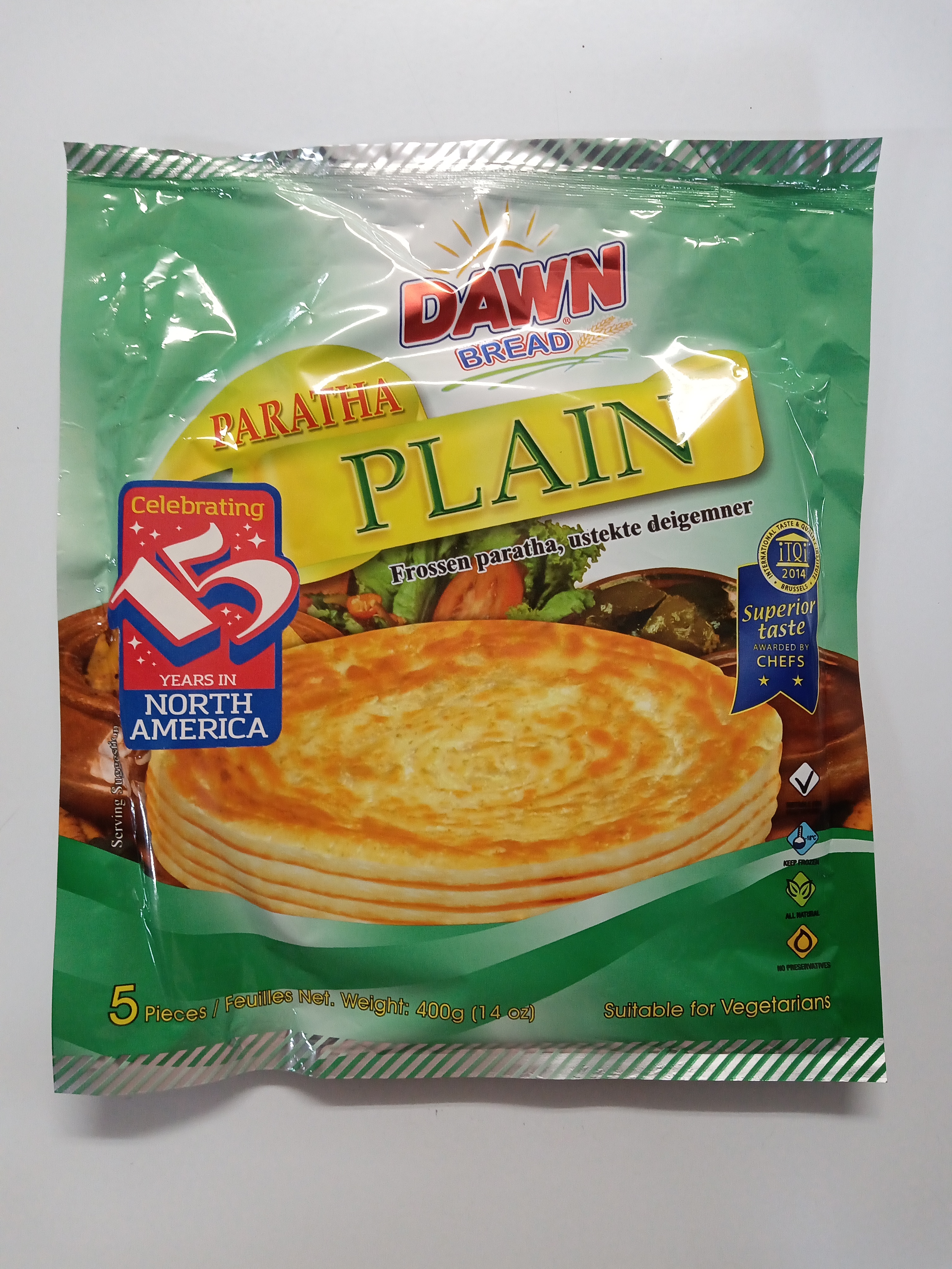 Plain Paratha (Dawn)の画像