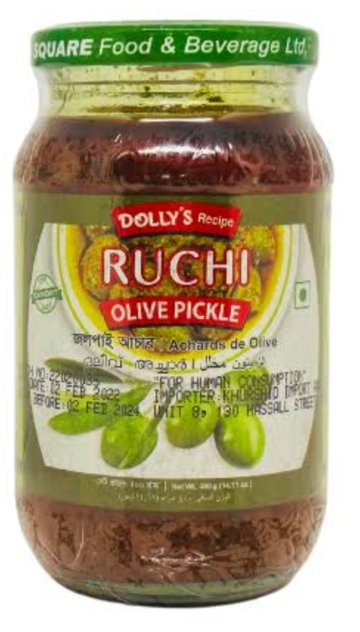 Olive Pickle (Ruchi) 400 gmの画像