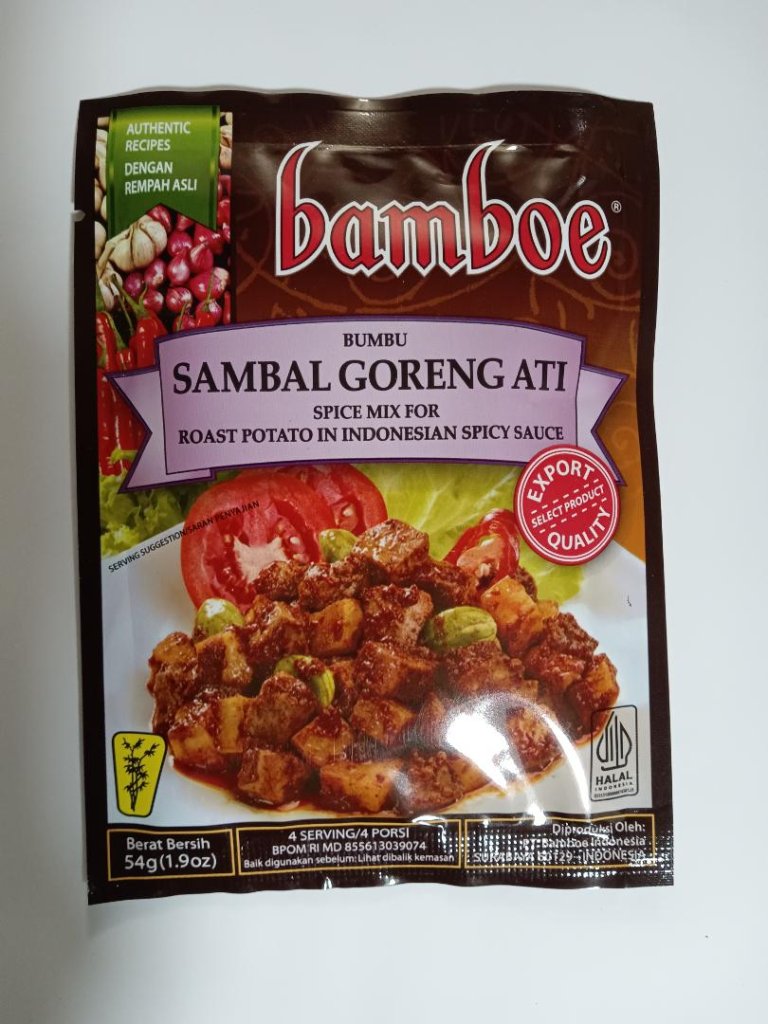 Sambal Goreng Ati (Bamboe)の画像