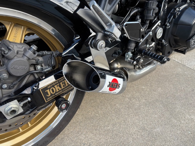 JOKER'S JAPAN Z900RS カミカゼエキゾースト スリップオンマフラー メッキスラッシュタイプの画像