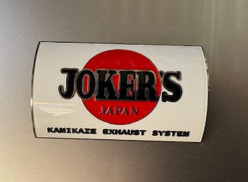 JOKER'S JAPAN カミカゼエキゾーストステンレス耐熱エンブレムの画像