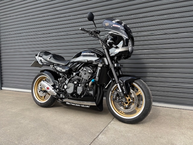 JOKER'S JAPAN Z900RS カミカゼエキゾースト モナカマフラー右出しの画像