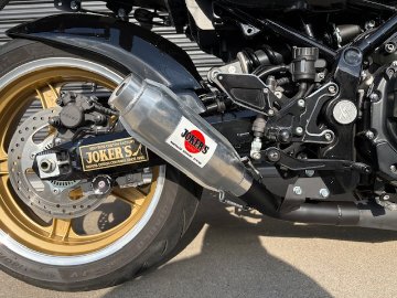 JOKER'S JAPAN Z900RS カミカゼエキゾースト モナカマフラー右出しの画像