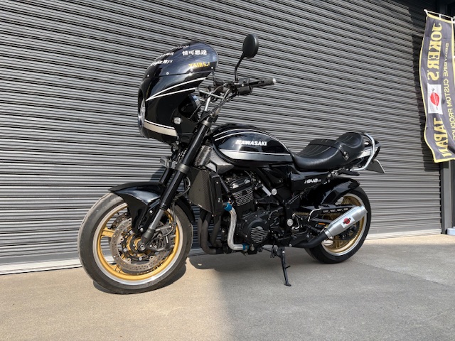 JOKER'S JAPAN Z900RS カミカゼエキゾースト モナカマフラー左出しの画像
