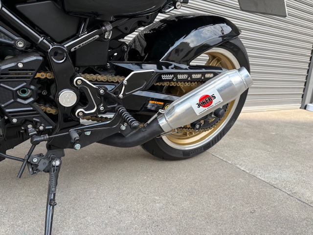 JOKER'S JAPAN Z900RS カミカゼエキゾースト モナカマフラー左出しの画像