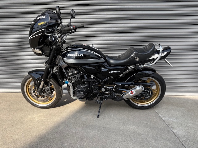 JOKER'S JAPAN Z900RS カミカゼエキゾースト モナカマフラー左出しの画像