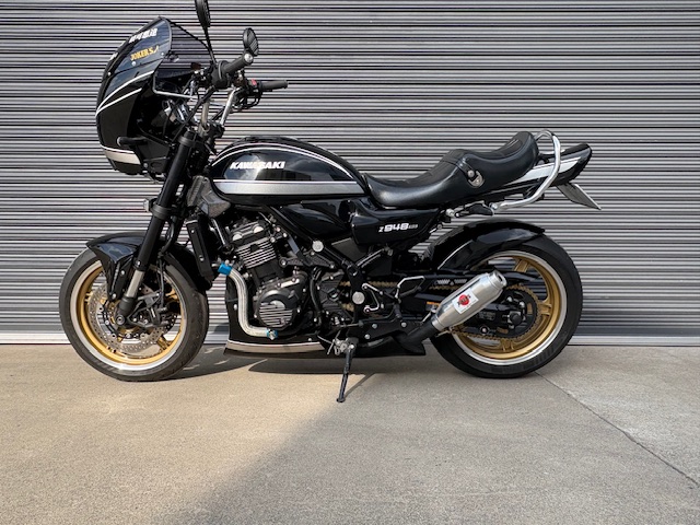 JOKER'S JAPAN Z900RS カミカゼエキゾースト モナカマフラー左出しの画像