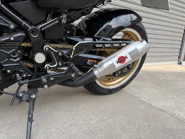 JOKER'S JAPAN Z900RS カミカゼエキゾースト モナカマフラー左出しの画像