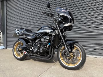 JOKER'S JAPAN Z900RS カミカゼエキゾースト ショート管マフラー右出しの画像
