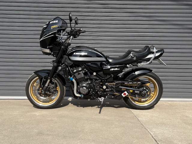 JOKER'S JAPAN Z900RS カミカゼエキゾースト ショート管マフラー左出しの画像