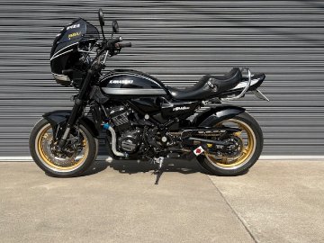 JOKER'S JAPAN Z900RS カミカゼエキゾースト ショート管マフラー左出しの画像