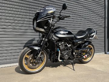 JOKER'S JAPAN Z900RS カミカゼエキゾースト ショート管マフラー左出しの画像