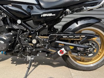 JOKER'S JAPAN Z900RS カミカゼエキゾースト ショート管マフラー左出しの画像