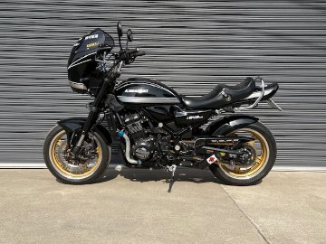 JOKER'S JAPAN Z900RS カミカゼエキゾースト ショート管マフラー左出しの画像