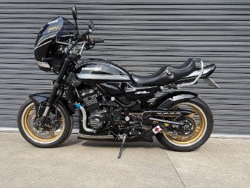 JOKER'S JAPAN Z900RS カミカゼエキゾースト ショート管マフラー左出しの画像