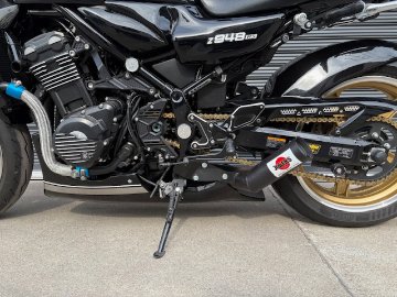JOKER'S JAPAN Z900RS カミカゼエキゾースト ショート管マフラー左出しの画像