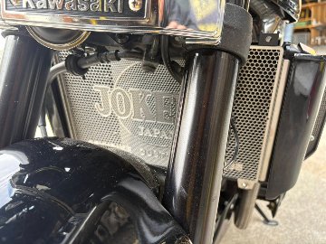 JOKER'S JAPAN  Z900RS （2021～ ）ラジエーターコアガード　アルミシルバーの画像
