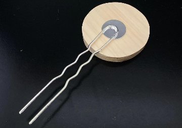 檜札【大】　形が選べる　☆木札・襷留・かんざし☆☆片面☆　丸型・ひし形・六角形・八角形　の画像