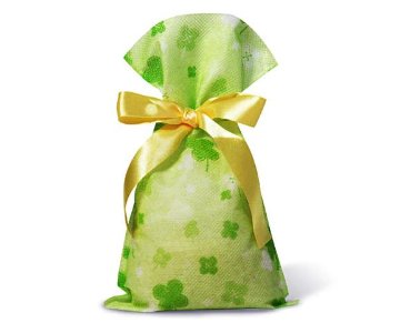 巾着袋のお米巾着米　クローバー　３００ｇ　内祝い・お返し・粗品・販促品・プレゼント・ギフト・お祝い・サービス品・プチギフト画像