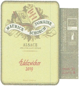 2019 エデルツヴィッカー 白 / モーリス・シューハ 【1000ml】の画像