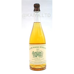 【12本特価】デュポン・スパークリング・有機アップルジュース2021×12本（デュポンジュース1ｃｓ特別送料（本州660円、北海道、沖縄1450円））の画像