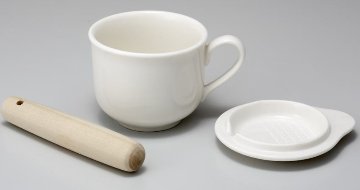 540 キッチンマグカップ ナチュラル/森修焼画像
