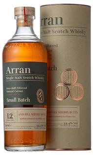 アラン スモールバッチ12年 シェリーバット_54.4%の画像