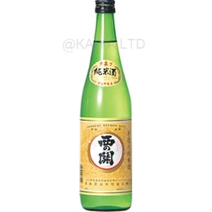 西の関 上撰手造り 純米 【300ml】X6本の画像