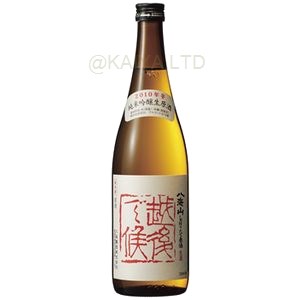 2016年発売分_八海山 純米吟醸しぼりたて生原酒「越後で候・赤ラベル」【720ml】の画像