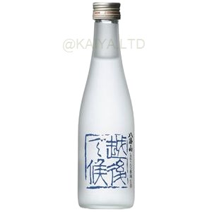 八海山 しぼりたて原酒（普通酒）「越後で候・青越後」【300ml】×1函（15本）の画像