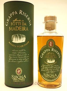 シボーナグラッパマディラフィニッシュ42%500ml/グラッパの画像