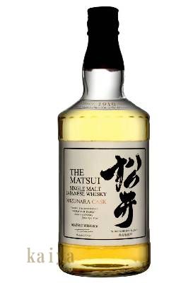 松井シングルモルトマツイ・シングルモルト「ミズナラカスク」48%の画像