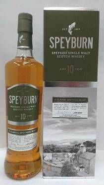 スペイバーン１０年　40%　750ml箱の画像